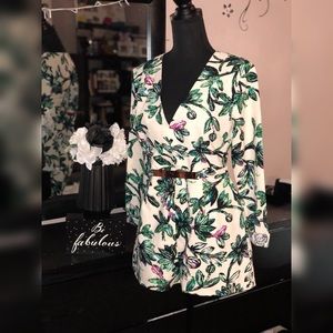 NEW Boohoo Floral Romper